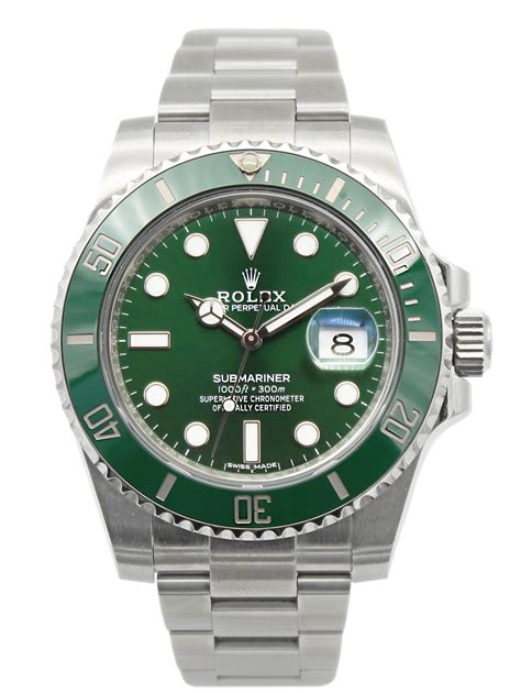 unworn rolex submariner hulk price|rolex hulk original price.